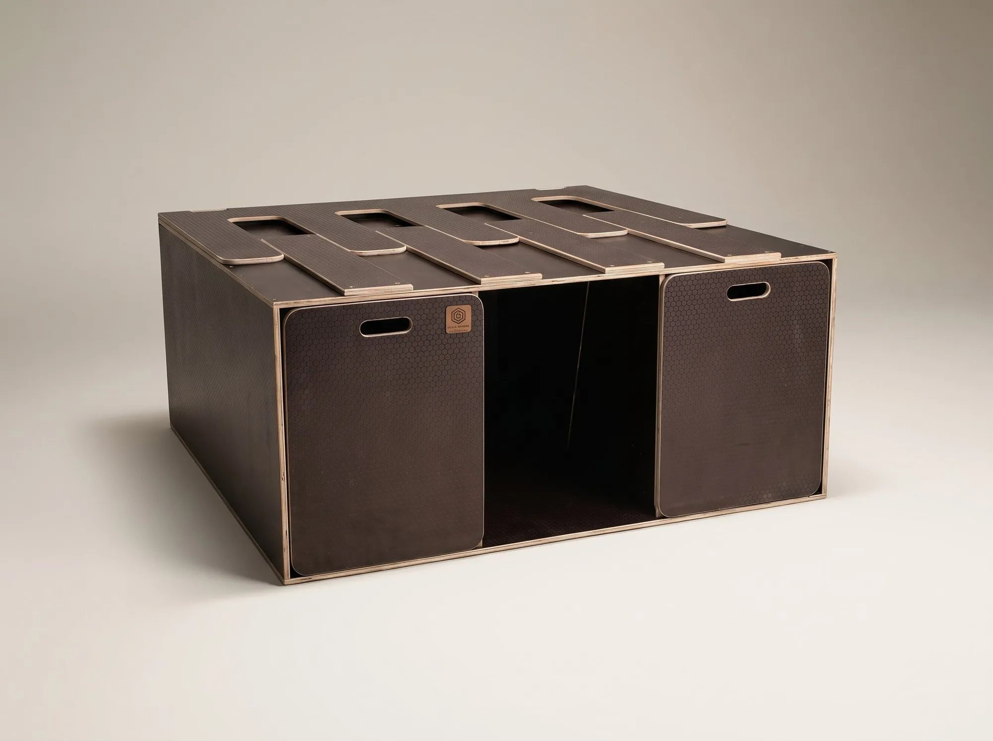 Cubos del kit, Pieza del kit desmontable. Camperización de Alhóndiga Camper